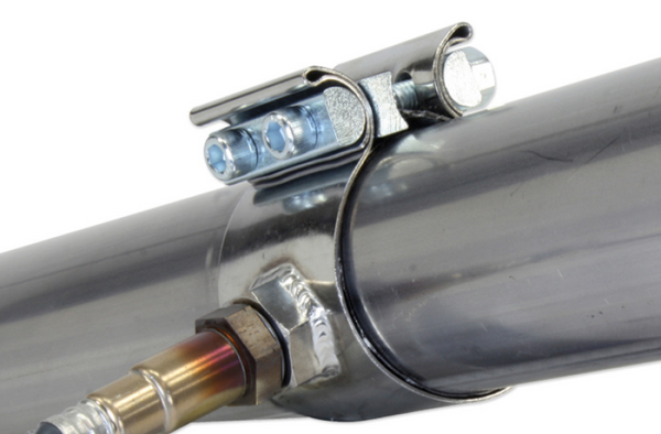 AEM No-Weld O2 Sensor Mount for 2.75 to 3 inch Diameter Pipe – Pure ...